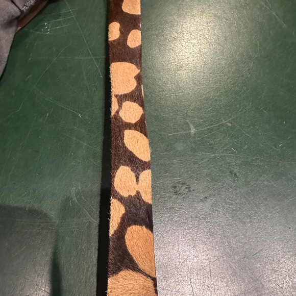 J. Crew Collection Cow Hide Leather Belt Tan Brown Genuine Leather Size Small - Picture 11 of 13